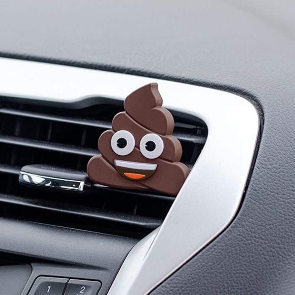Accessories 525 Emoji Car Air Freshener Vent Clips Clean Breeze